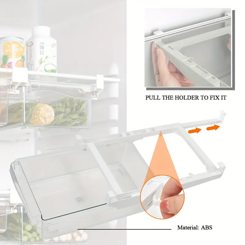 Refrigerator Organizer Set Egg Vegetable Storage Drawer - Temu