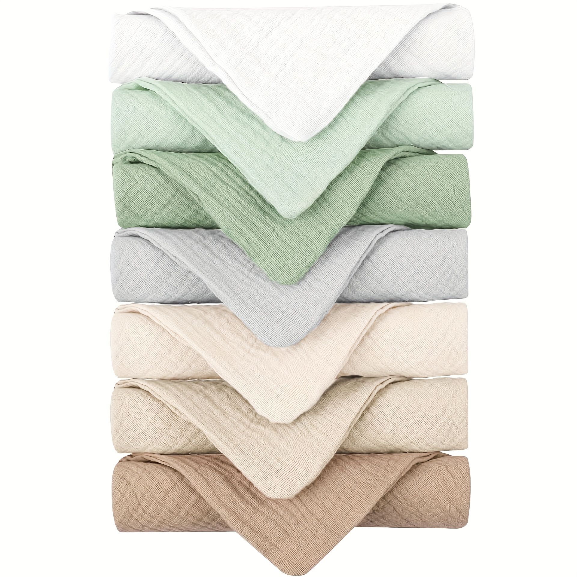 Small Square Towel Burp Cloth Double-layer Gauze Drool Cloth Handkerchief Towel Baby Gauze Face Towel