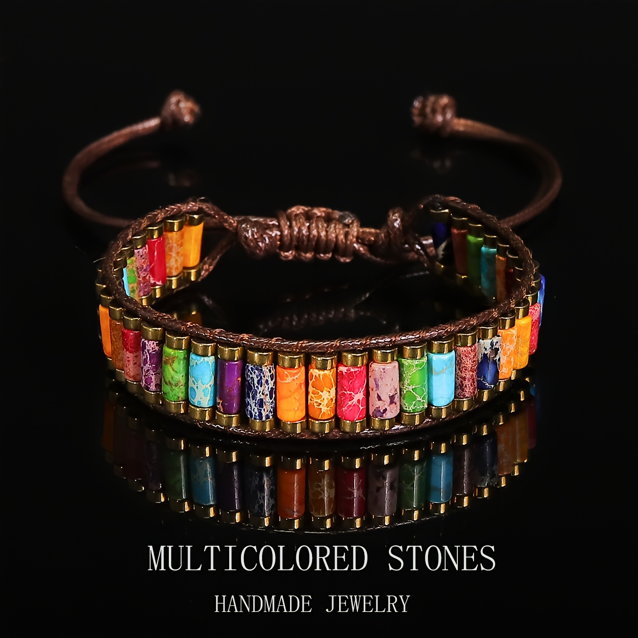 TEMU Bracelet tissé en multicolore, un bracelet élégant adapté à toutes les occasions, un bracelet de sport, un bracelet , adapté à un , un bracelet