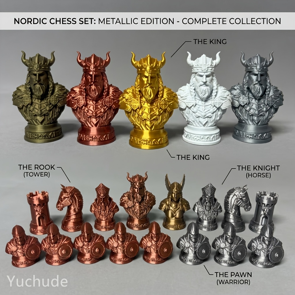 in 5 colors viking retro metal texture - Temu