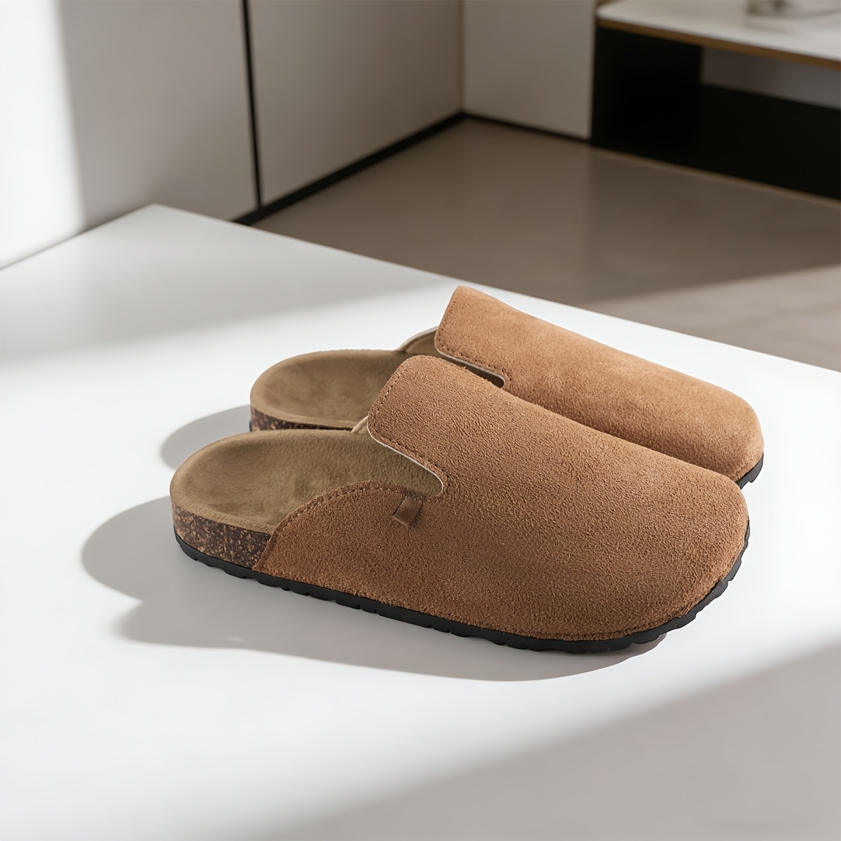 New Spring And Summer Mule Shoes with Dual Wear Design, Ultra-Convenient Soft Sole, Comfortable And Breathable, Wide Toe Not Crowded, Slip-On And Off, Multi-Scene Casual Shoes for Home, Pickup, And Leisure, Large Size Unisex Couple Shoes