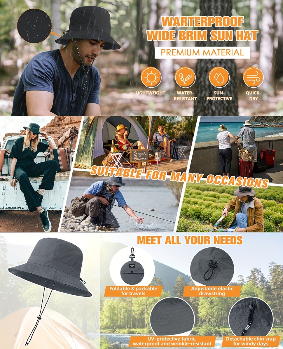 Buy Sun Hat Womens UV Protection Fishing Hat Foldable Waterproof