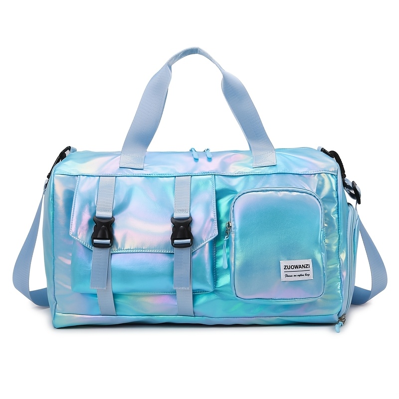 TEMU Travel Bag, Suitcase, Independent Shoe Cabinet And Multiple Travel Camping Storage Bags, Handheld Shoulder Cross Bag, Luggage Bag, Colorful