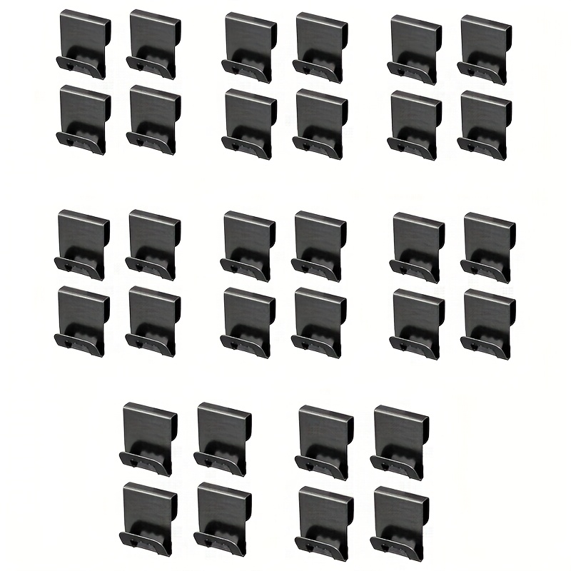 TEMU 30pcs Of Hooks For Hanging Photo Frames, Designed For Art Display Without Perforation