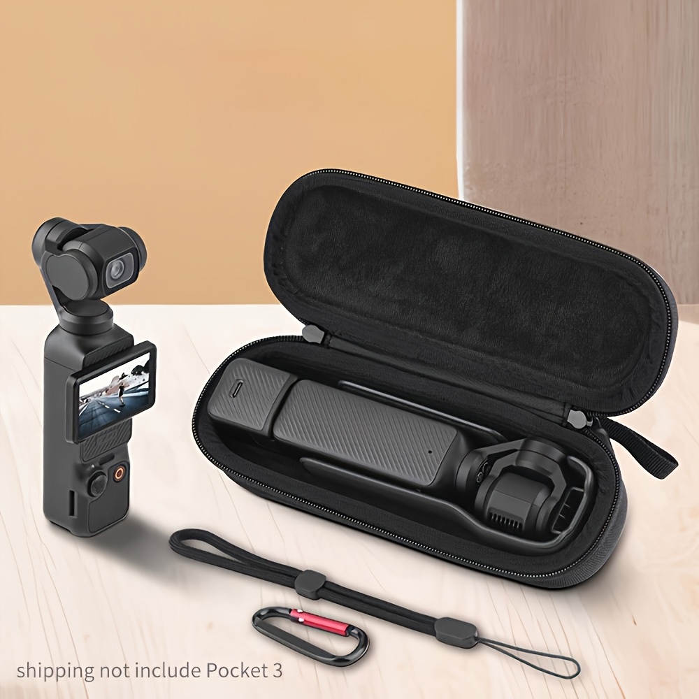 

Portable Camera Bag For Dji Pocket 3, Pressure And Drop Resistant, Soft Inner Liner, Full Protection For The Camera.