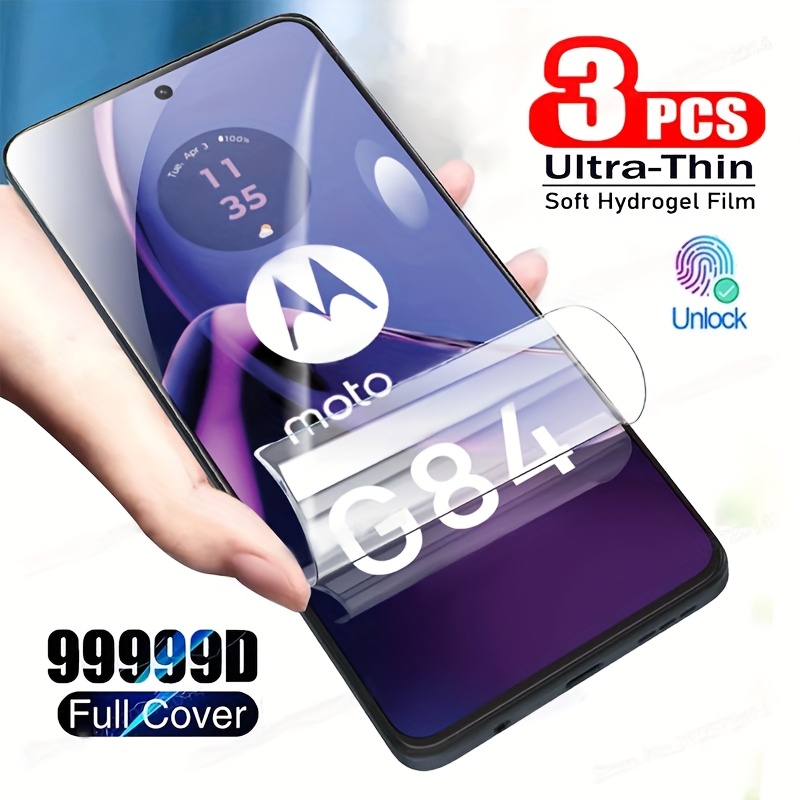 Film écran Hydrogel Pour Motorola - Modèles E14, G05, G35, Etc. - Protection Anti-choc Et Anti-rayures