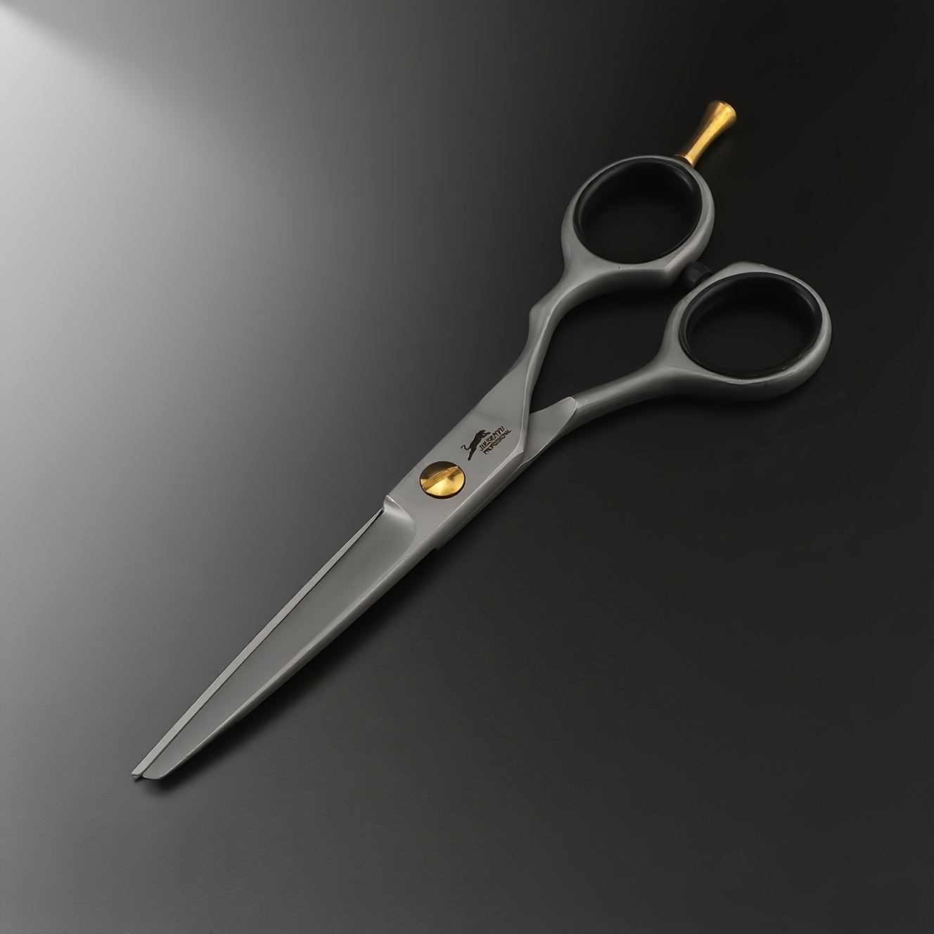 E-shop 6-Zoll Friseur, Haarschneider, Mattierte Selbstschärfende Schere, Flachschere, Zinkenschere, Haarverdünnung und Narbengeschützte Zinkenschere