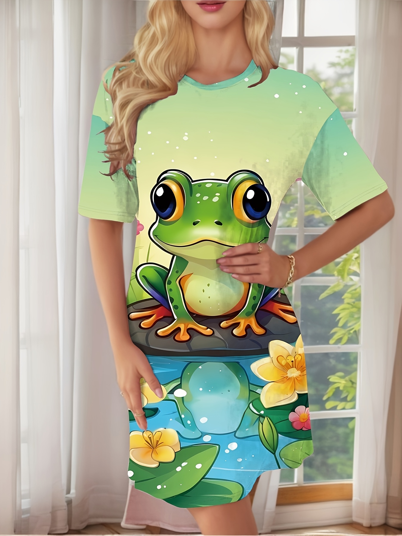 frog dress sold on Temu United States