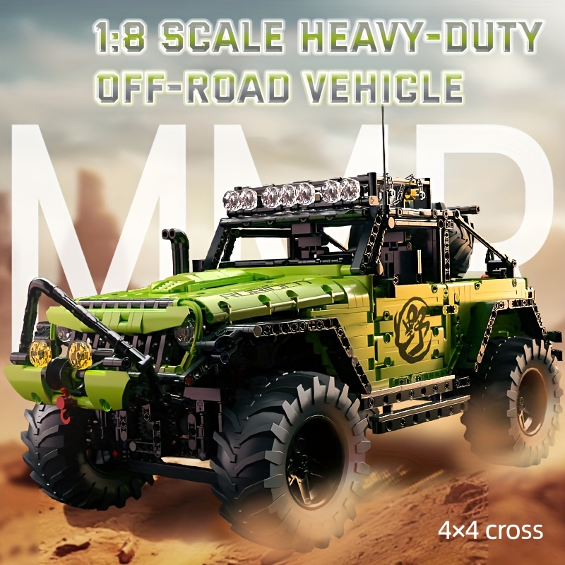 2618pcs 1:8 Super Mechanical Group Cyberpunk Wind Explosion Change Retro Classic Car Assembled Building Blocks Splicing Simple And Good Operation, Festival Gift