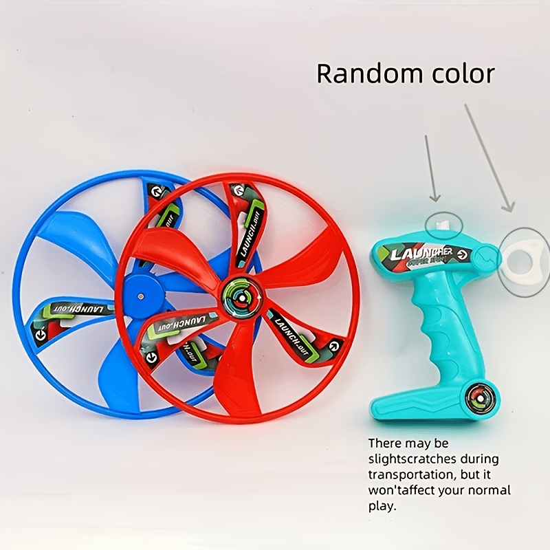 Image of 3pcs/set Of Plastic Flying Helicopter Toys, Flying Rotating Toys, Birthday Gift With Random Color And Style