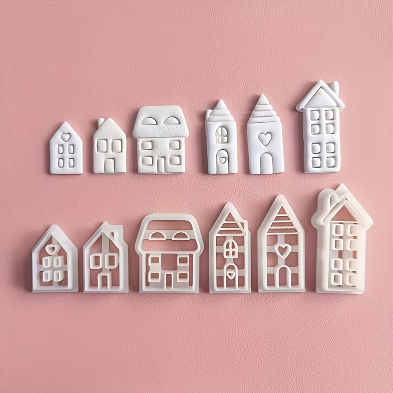 TEMU 6 Tagliapasta in Bohemien con Incisioni - Strumenti per Ceramica e Creazione di Gioielli, Singoli o in Set, Accessori per Artigianato in Metallo