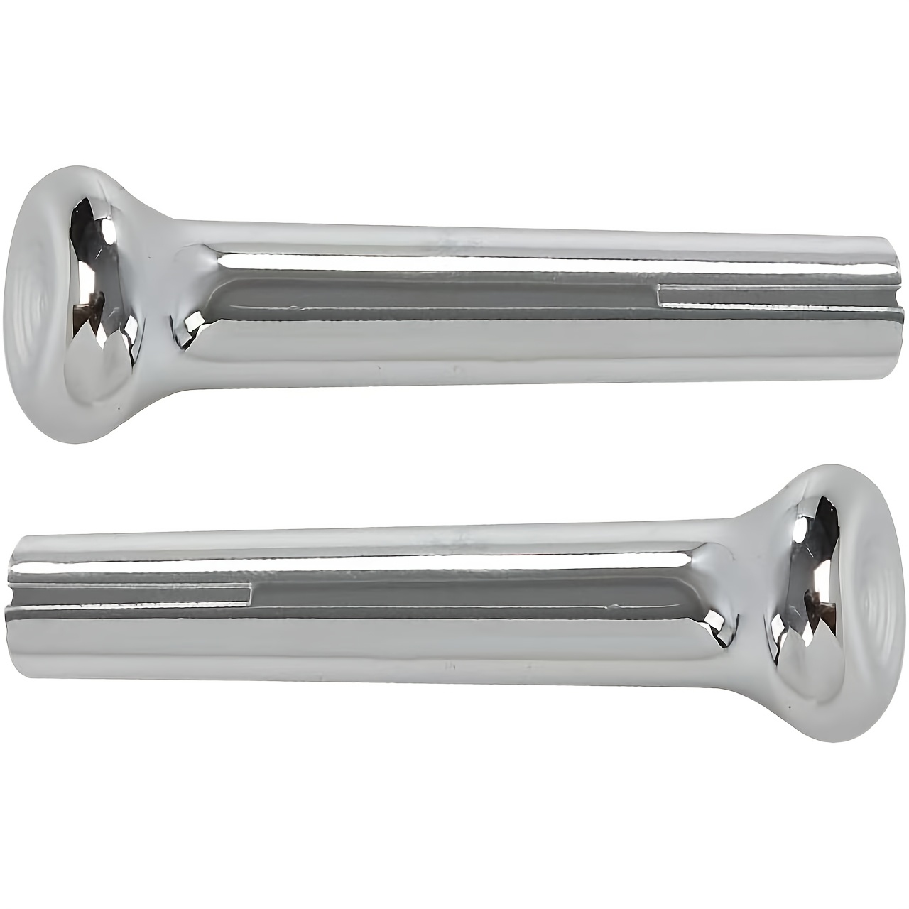 TEMU 2pcs Cars Door Lock Knobs Fit For Gm 1971-1988 Replace In6728z(chrome)
