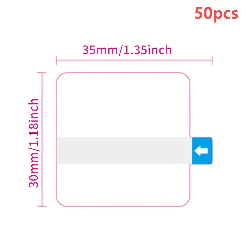 50pcs Anti-disassembly Paper Open High-value Adhesive Aircraft Box Sealing Paste Ins Wind Arrow Easy-to-tear Paste