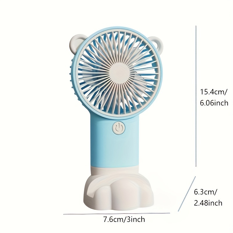 mini portable small fan with phone stand usb charging handheld fan table for men and   cute fan for office outdoors travel and camping details 9