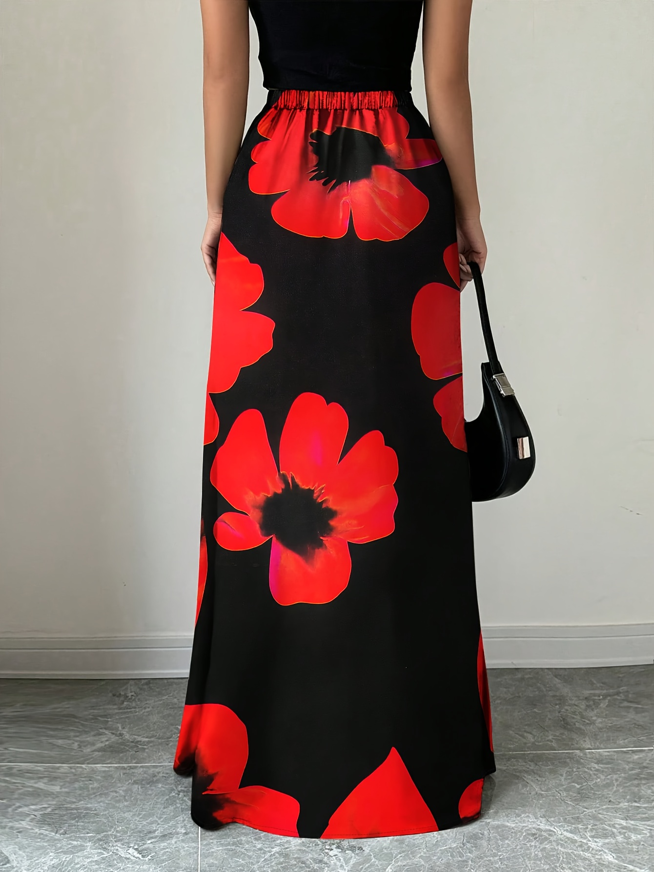 Jupe longue grande taille pour femmes, nouvelle collection