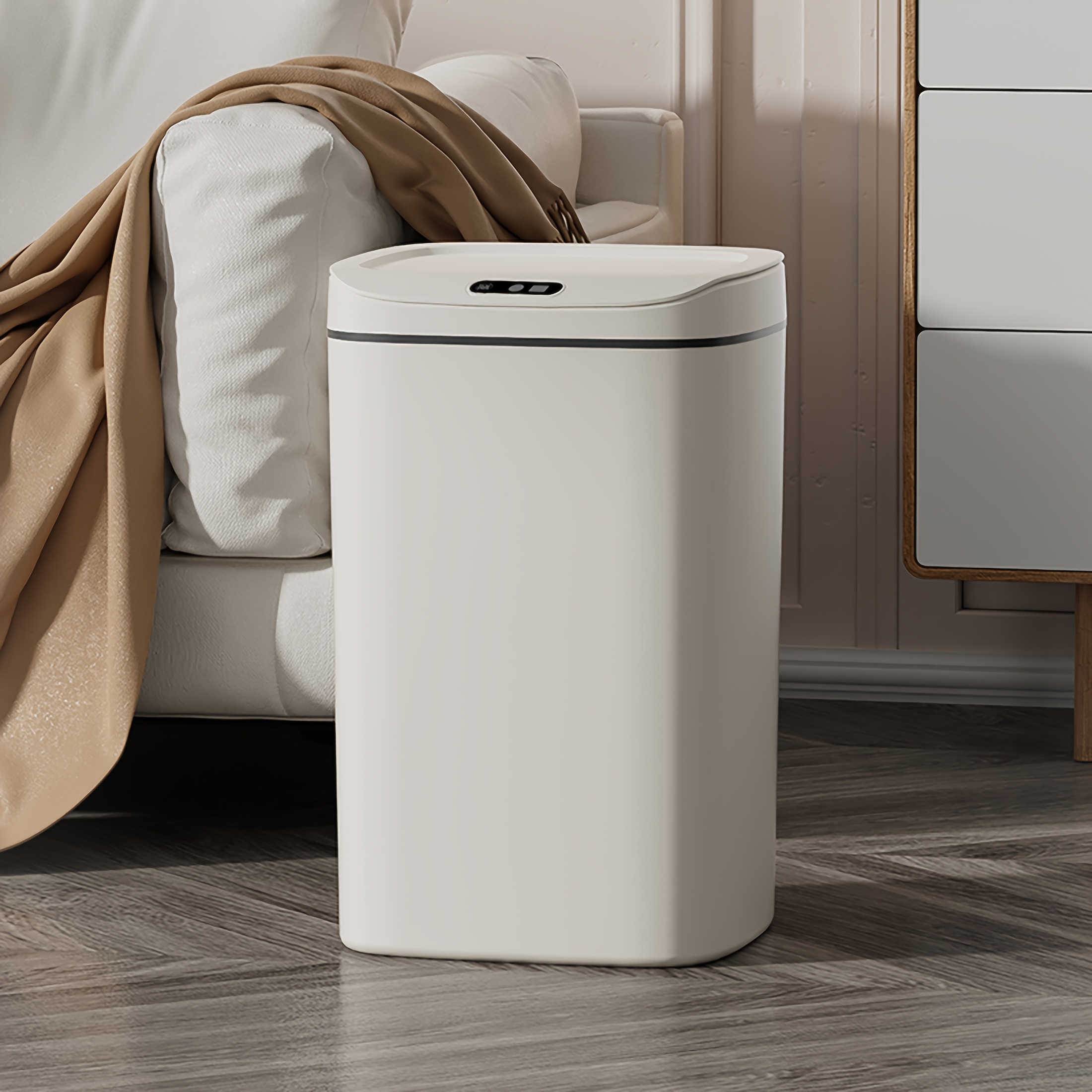  activated trash can odor sealing stylish durable with easy for home and office use details 2