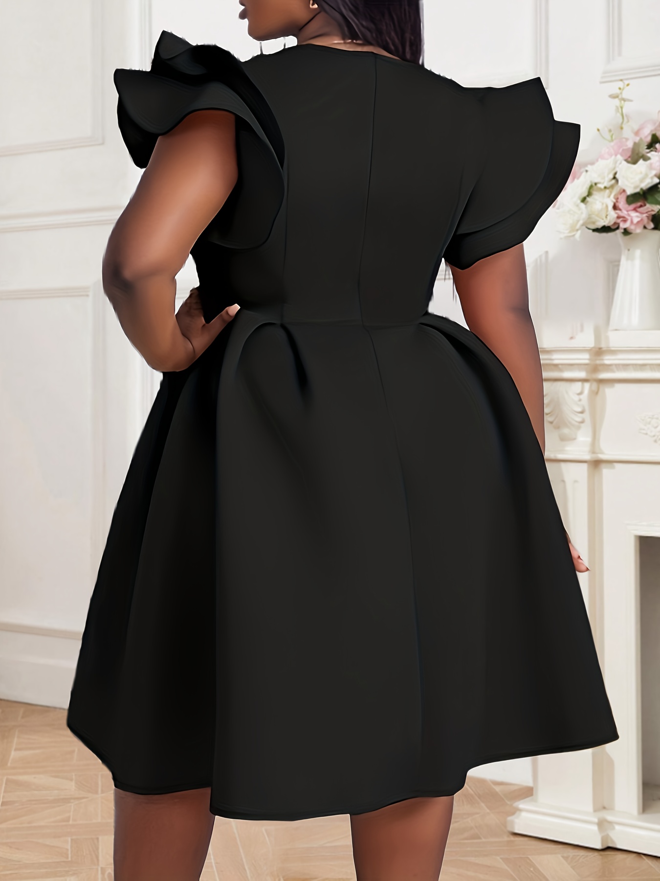 princess polly baby blue dress Plus Size Black Dresses