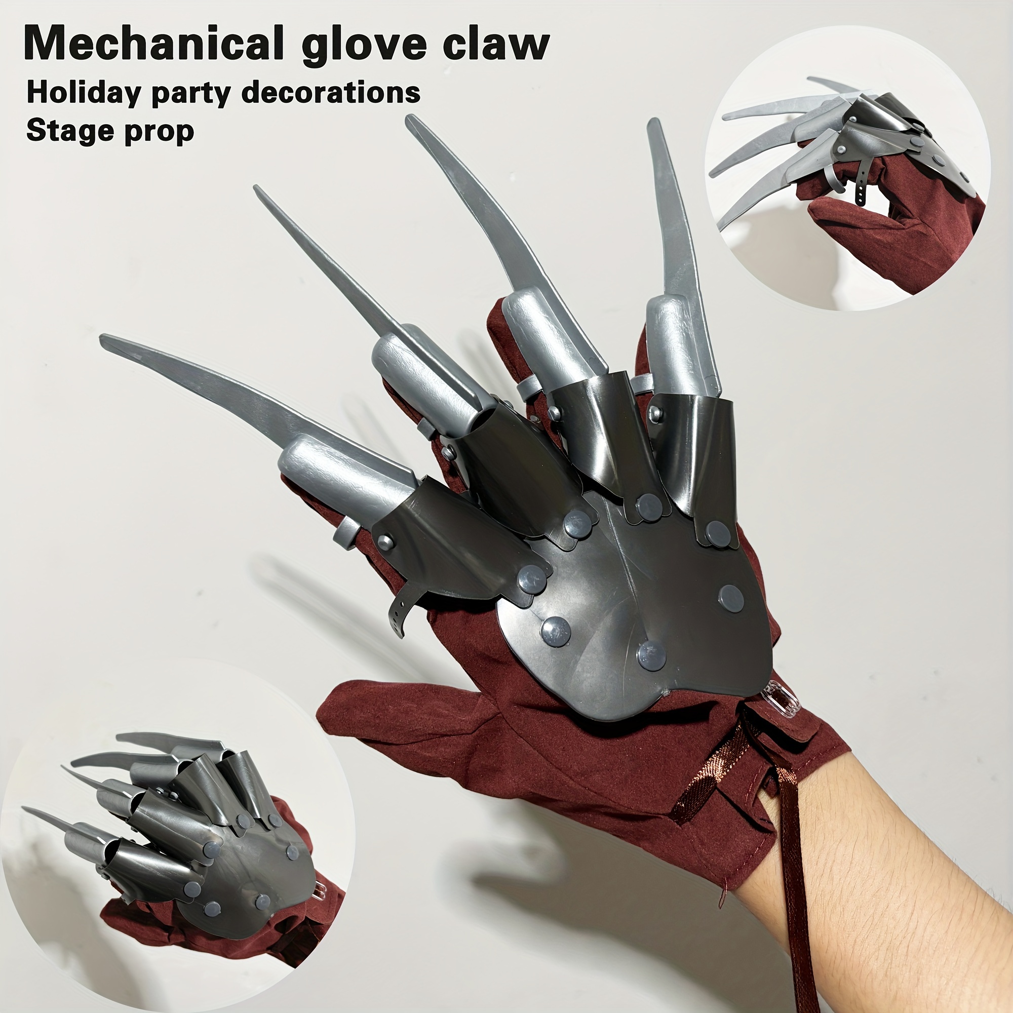 

1pc Mechanical Decorative Gloves - Movie - - Gloves - Bar Decoration