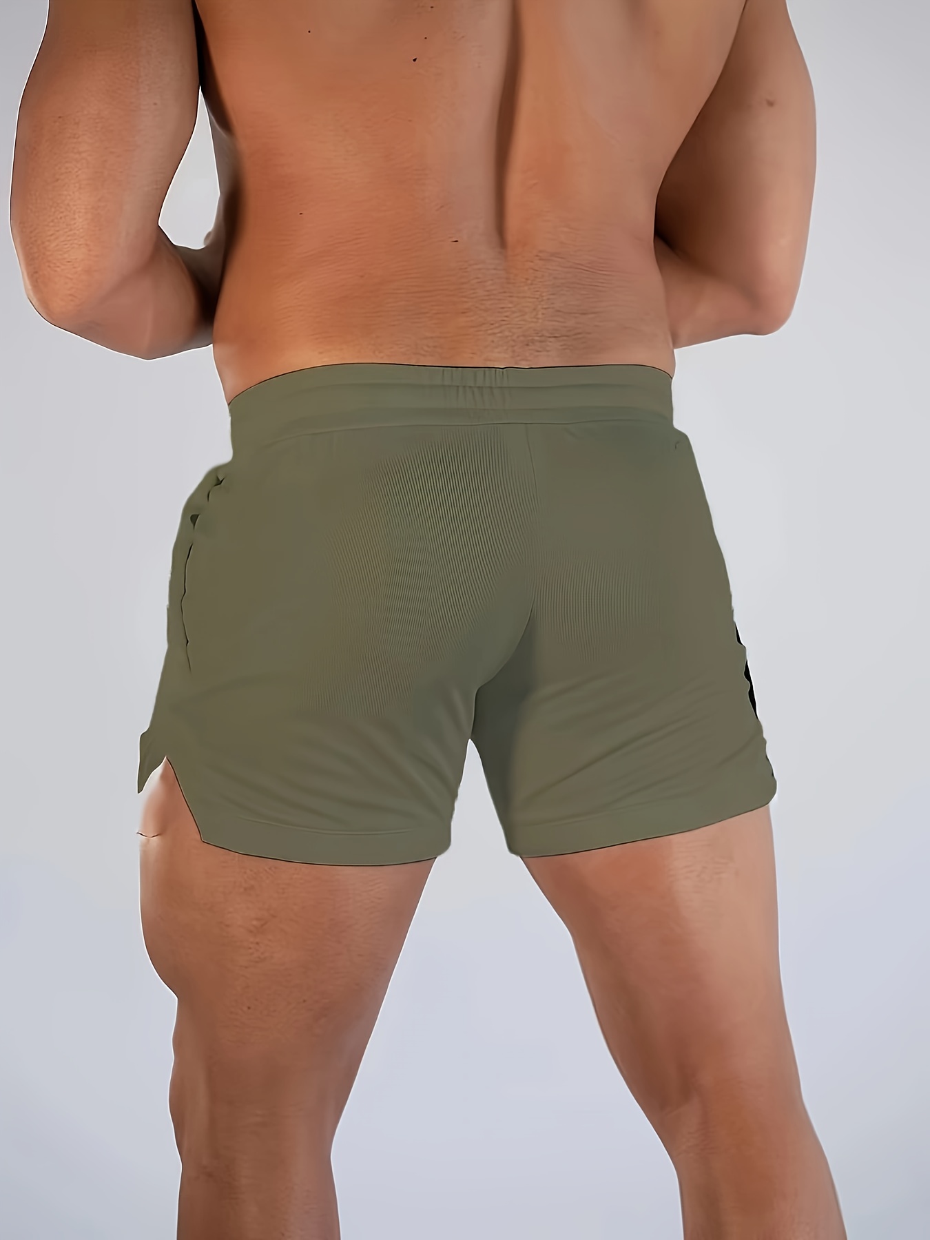 Men'S Slim Fit Athletic Shorts with Bull Head Print - Breathable Mesh, Stretch Polyester Fabric for Running, Gym, and Outdoor Activities, Casual Summer Shorts|Slim Fit Shorts|Wireframe Design