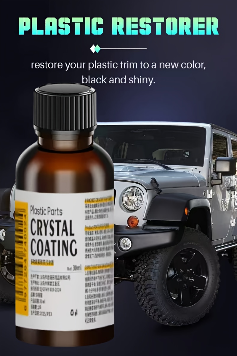 car plastic coating crystal plating agent automotive interior renovation dashboard coating polishing agent long lasting hydrophobic liquid kit Product details 0