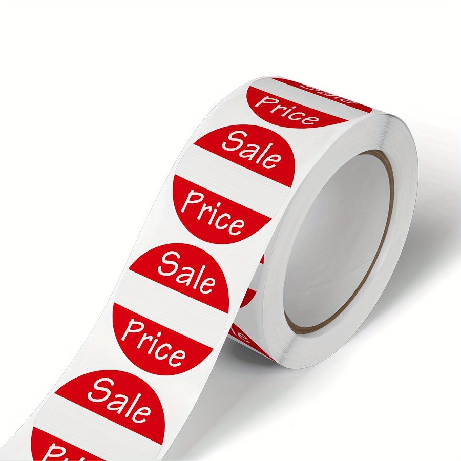 500pcs Roll Promotional Label Stickers