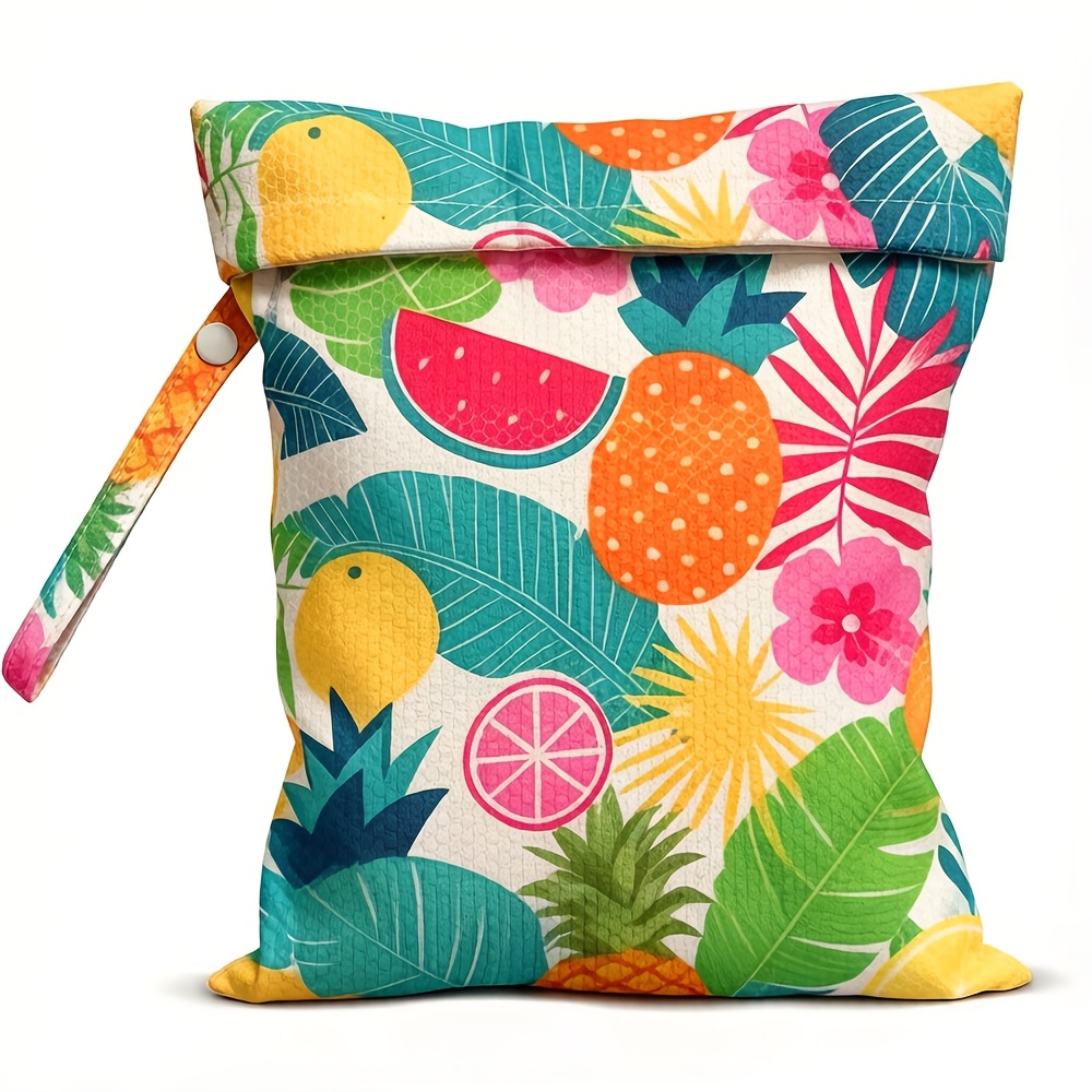 Image of Dry Wet Dual-use Bag, 12.2 Inches X 10.04 Inches, Reusable Dry Wet Dual-use Bag, Very Suitable For Swimwear, Travel, Diapers, Beach, Pool, Dirty Clothes