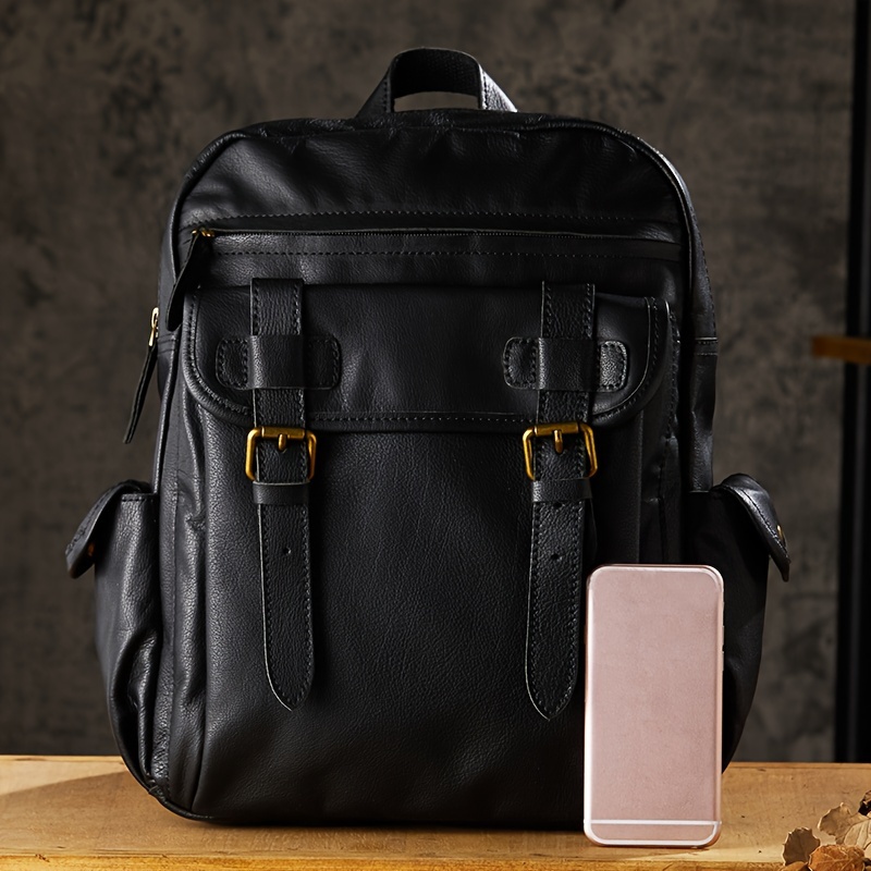balenciaga creased-leather backpack Balenciaga Creased Leather Backpack, $1,465 | MR PORTER