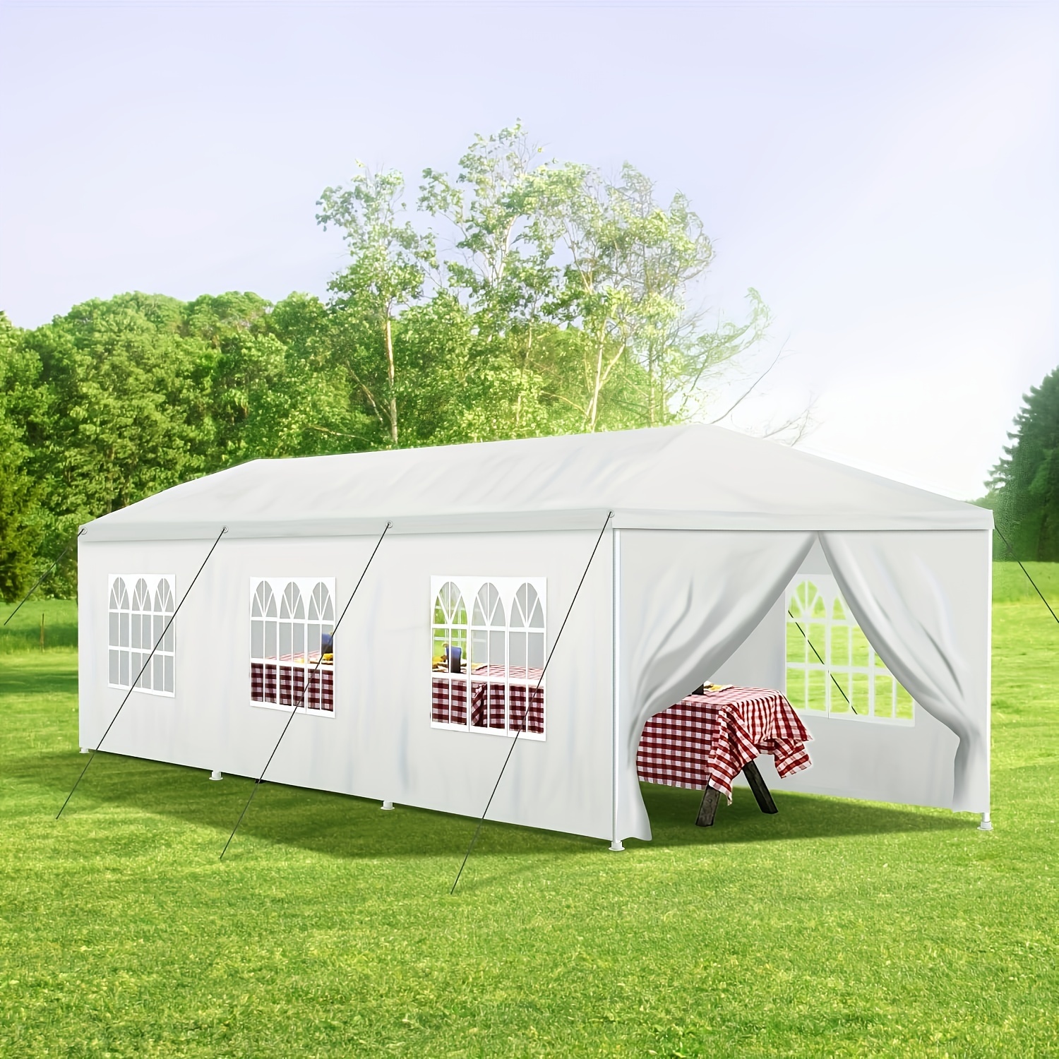 item picture canopy tent patio gazebo wedding party tent heavy duty canopy   removable   for outdoor backyard wedding bbq camping