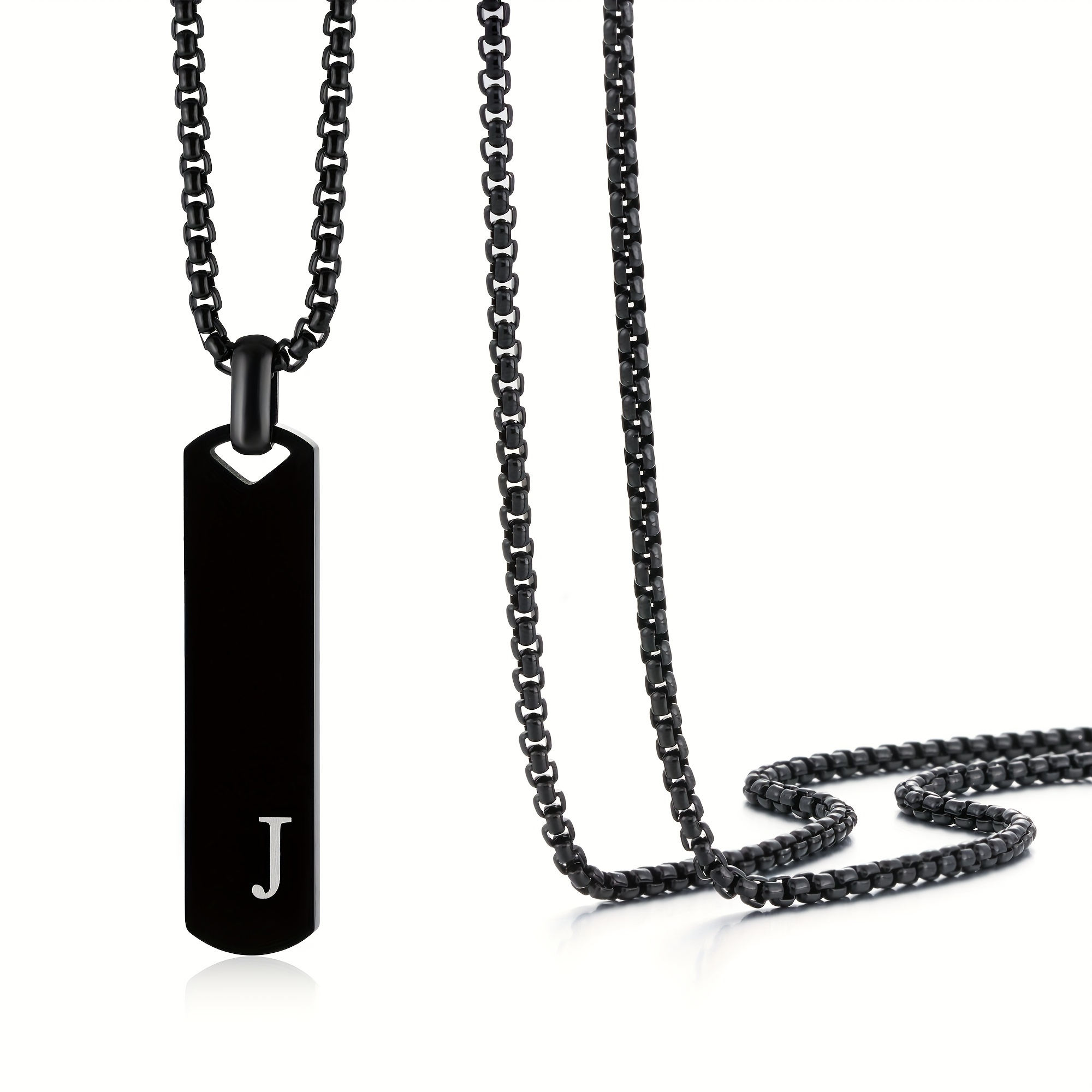 TEMU 1pc Collier avec pendentif 3D en acier inoxydable 201 201 201 201, , de haute qualité, idéal pour d' et