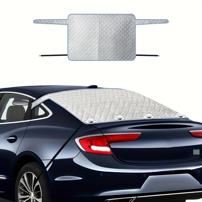 

Rear Windshield , Ice And Snow Windshield Cover, With 4 Magnetic And 2 Fixed Hooks, Suitable For Most Cars And Suvs