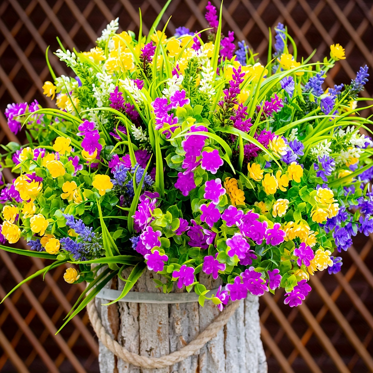 12 bndel knstliche blumen auenbereich unechte - Temu Austria