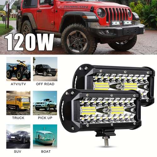 12D 20 Inch LED Light Bar - Spot Flood Combo, 800W, 8000LM, IP68, For Offroad Truck UTE SUV ATV 4WD (JG-9620Z)