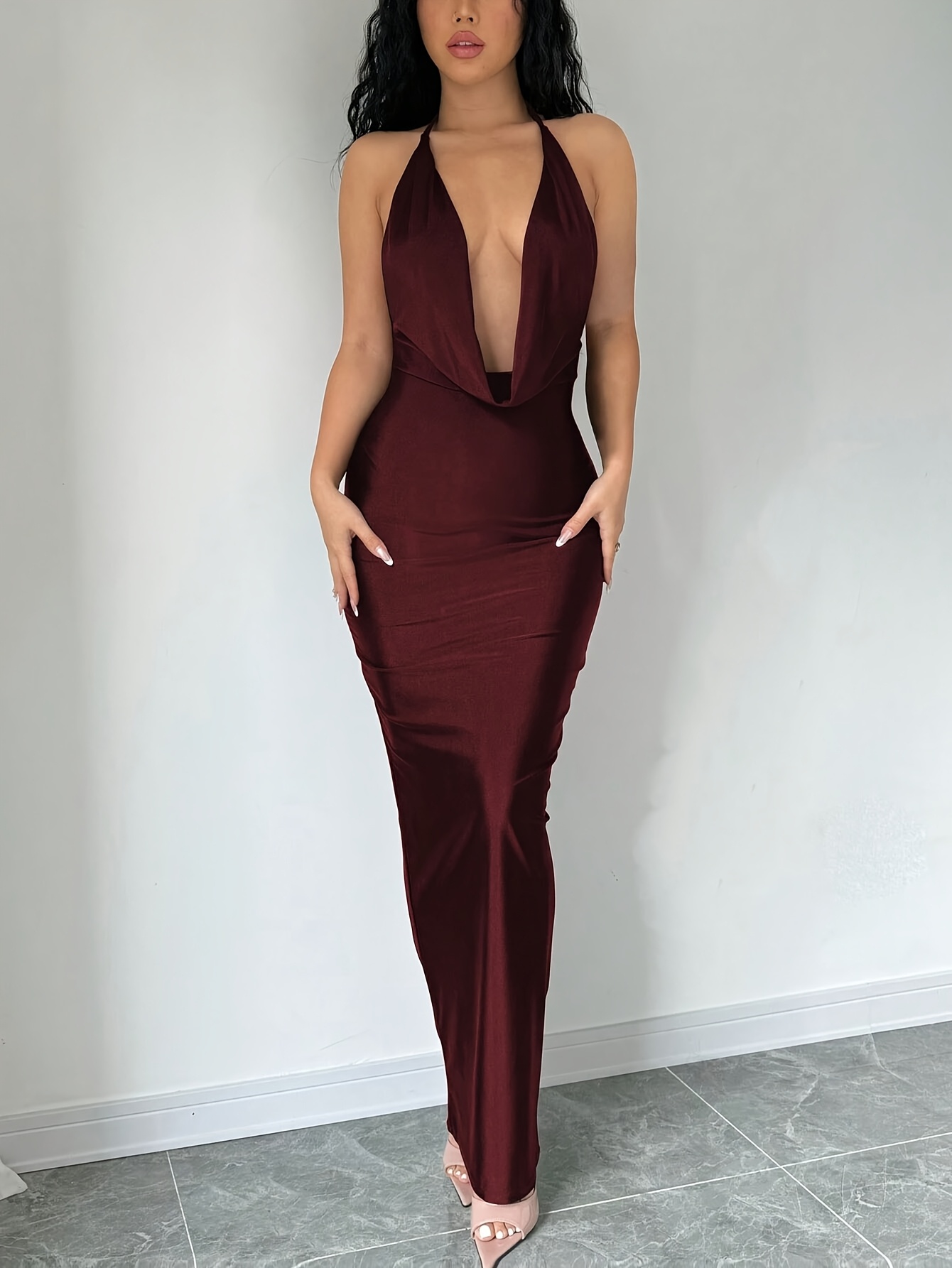 sachin and babi light blue dress Elegant Maroon Long Dress for Casual Women's Wear main image 0