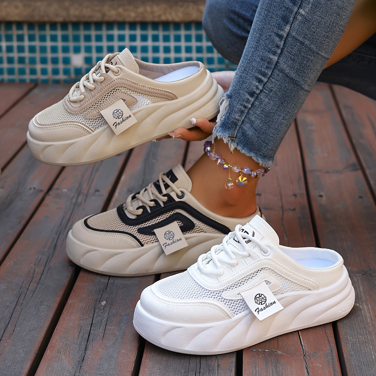 zapatos baratos mujer zapatillas mujer zapatos ponen Temu Colombia