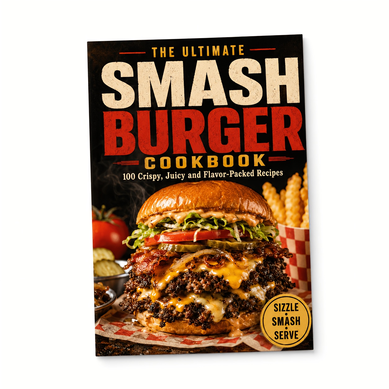 TEMU The Ultimate Smash Burger Cookbook 100 Crispy, Juicy And Flavor-packed Recipes