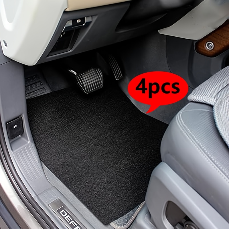 TEMU Disposable Car Floor Mats, 4pcs Disposable Floor Mat Set, Protective Car Floor Mats, Vehicle Carpet Protective Mat Covers, Help Enhance Car .
