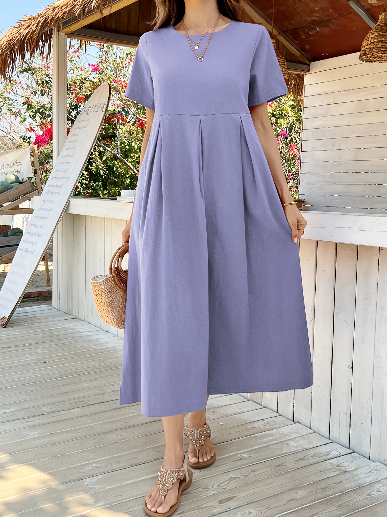 chinese dress ladies Women Linen Dresses,Gray Blue Linen Dress For Women,Casual Loose V Neck  Summer Dress Uk Lightweight Tunic With Pockets Holiday Outfit,Ladies Short  Sleeve Sundress,Temu Products UK, army green, 3XL : Amazon.se: Fashion main image 0