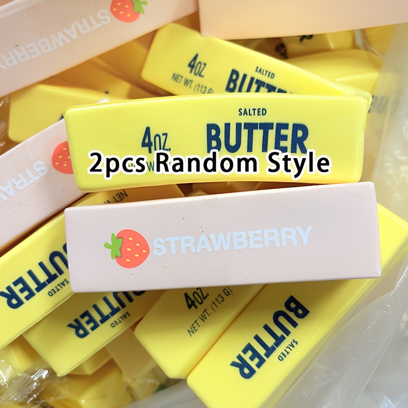 2pcs 3pcs slow rebound butter stick   stick fingertip sensory toys   sensory toys suitable for adults easter and christmas stocking stuffer gifts classroom rewards graduation season gifts birthday gifts assorted varieties