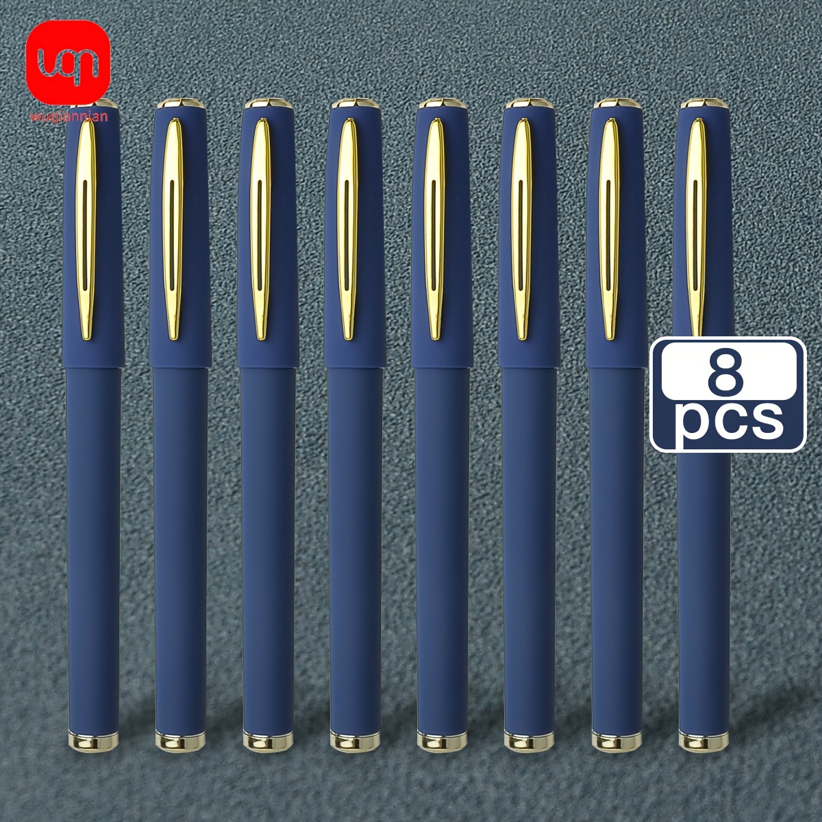 E-shop 4/8 Blaue Gelstifte mit 0,7 mm Spitze, für eine sanfte Berührung und einen komfortablen Griff für längere Schreibphasen. Ideal für