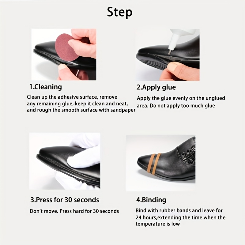 1pc 60ml Strong Shoe Repair Glue - Transparent Flexible Adhesive for Plastic Materials, Quick-Drying Shoe Fix Solution in Tube, Shoe Glue