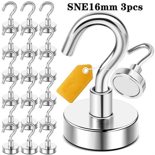 refrigerator magnets magnetic hooksd16mm 30lbs magnet hook 2025 cruise cabin ship essentials heavy duty magnets hanging for beach vacation kitchen grills home silvery