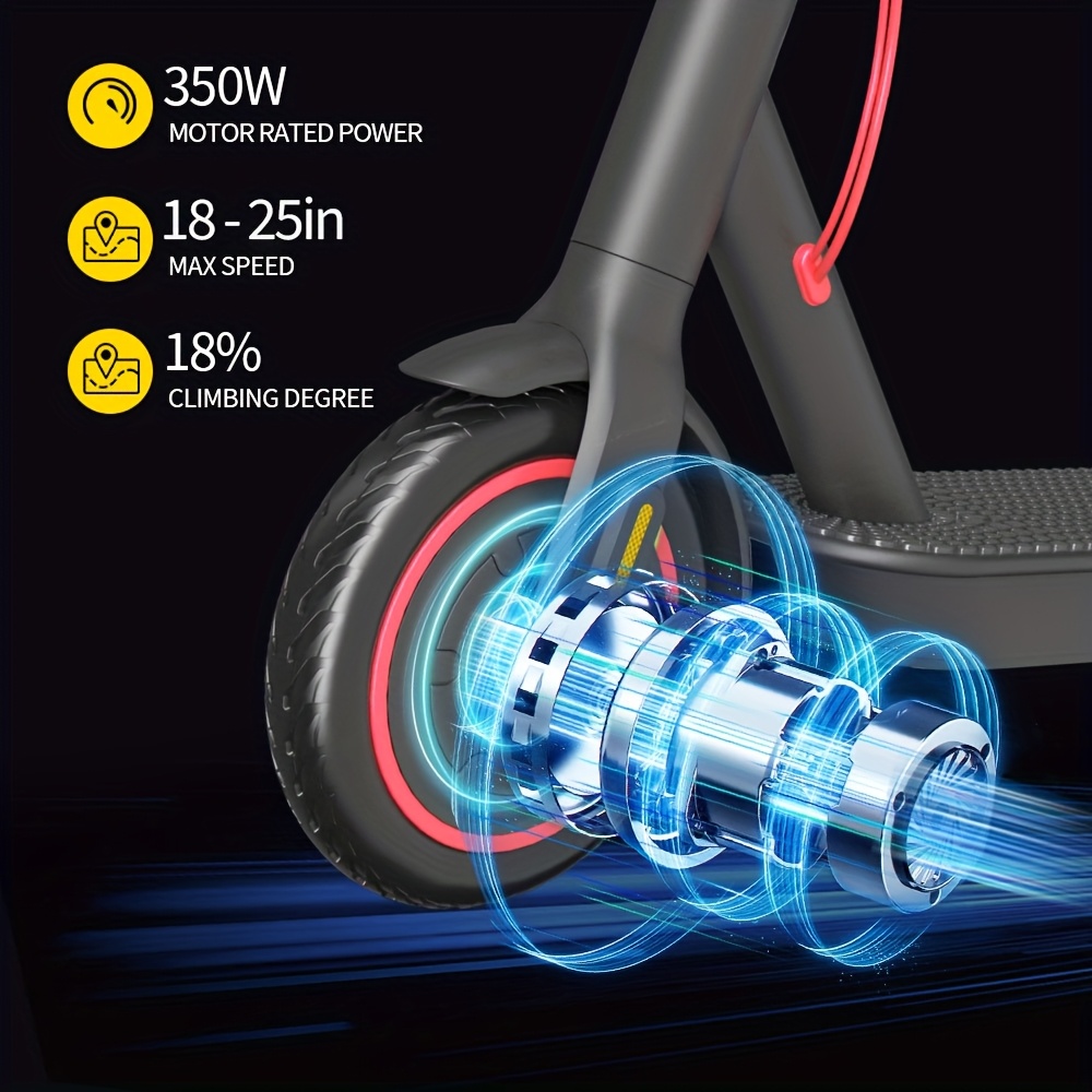 enjoy travel with this 8 5 inch adult electric mobility scooter featuring a 350w motor and 19 mph   its ideal for daily commutes and long trips foldable and portable its your perfect travel companion Product details 1