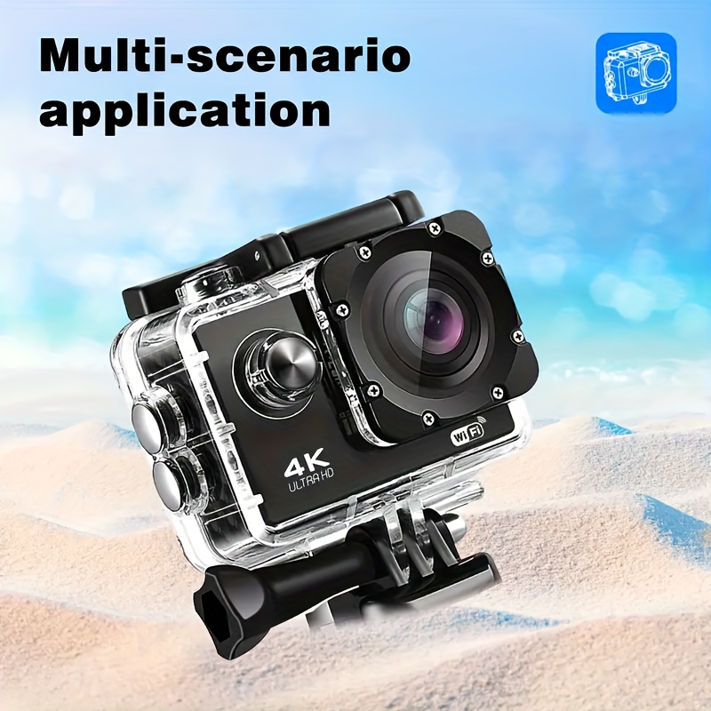 4k ultra hd action camera digital stabilization auto Temu Oman