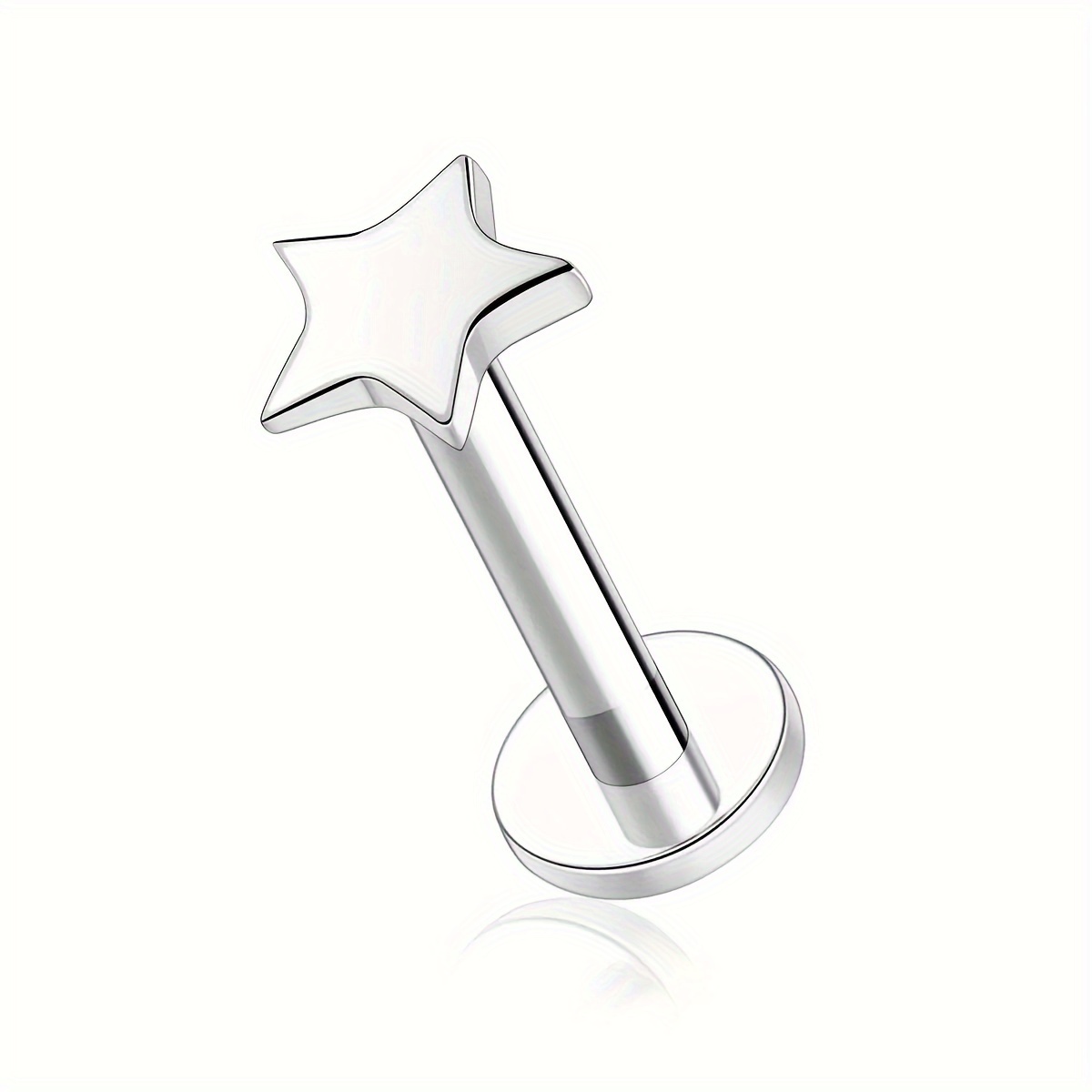 

Fashionable Lip , Earrings, Nose , Stainless Steel Star Shaped Cute Accessories