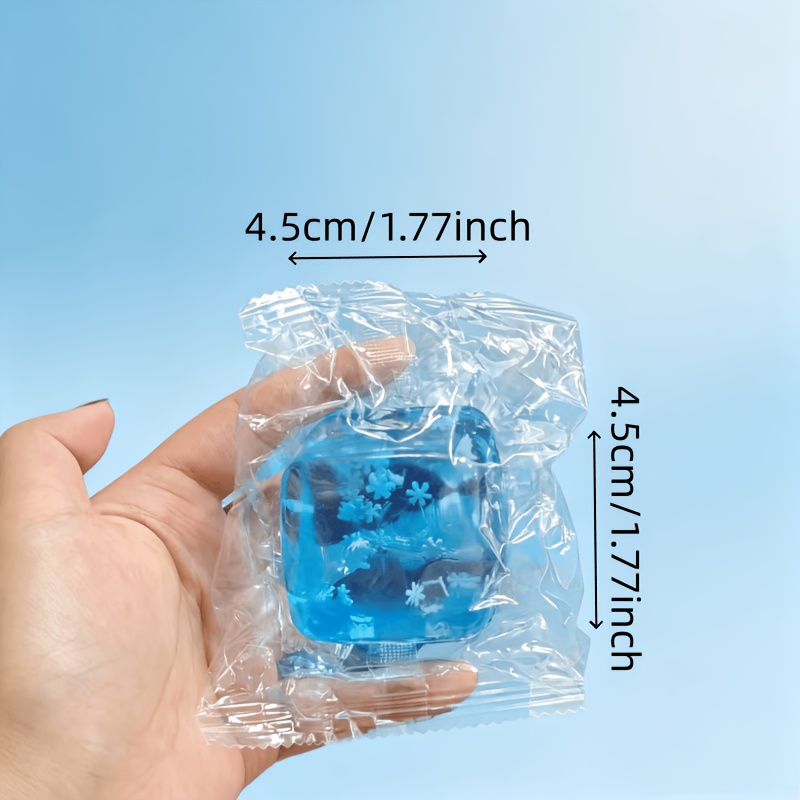 Image of Super Soft, Slow-rebound Snowflake Ice Cube Squeeze Toys - Finger Balls And Squeeze Toys - Are For Parties, Christmas, New Year's, Holidays And Birthdays.