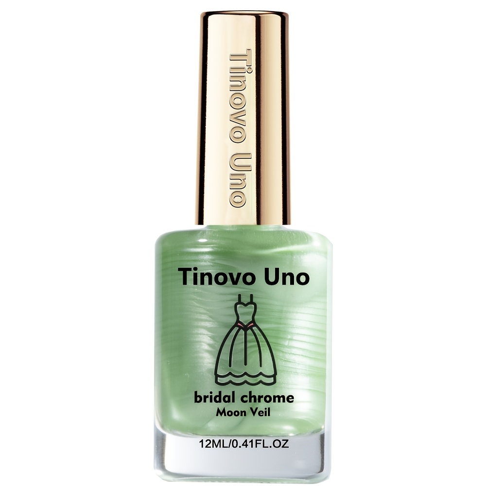 Image of Mint Moonlight Creamy Nail Polish 12ml, With A Soft-focus Texture, Smooth And Easy To Apply, Quick-drying And Long-lasting, Brightening And Versatile, Nude--end Manicure, Making Your Hands