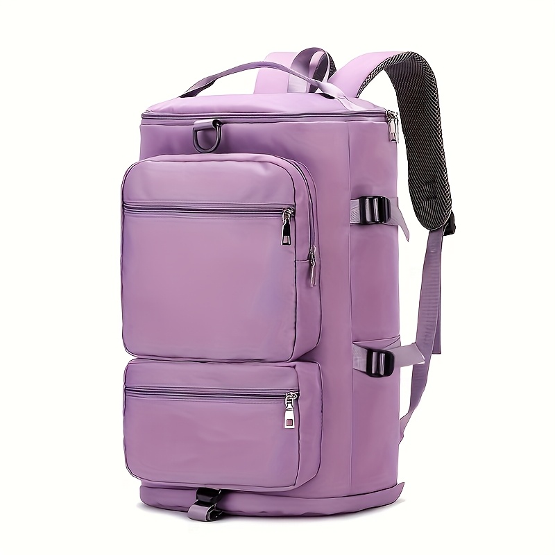 solid color versatile multi functional travel bag gym bag - Temu display picture 2