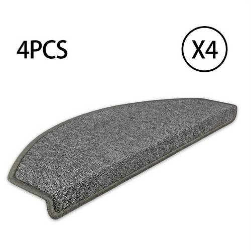 4 7 15pcs non slip stair tread carpet with safety pads indoor stair runner protector suitable for wooden stair floors