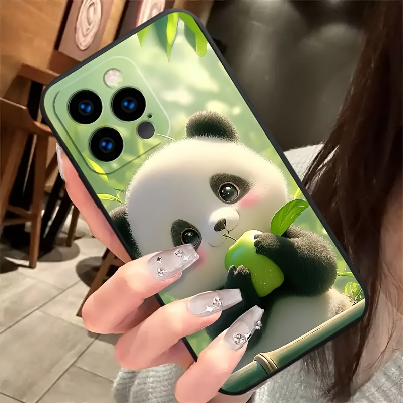Cartoon Cute Super Cute Rabbit Panda Mobile Phone Case for iPhone