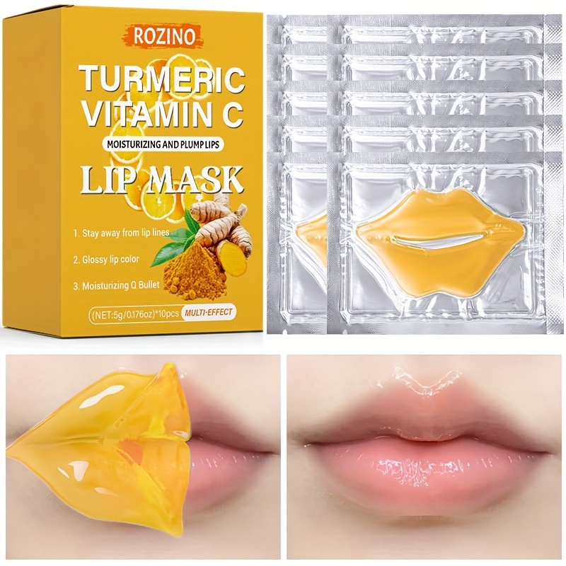 10pcs turmeric vitamin c lip masks day night enriched - Temu Cyprus